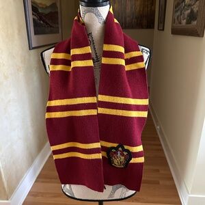Harry Potter Gryffindor Knit Scarf Red Gold